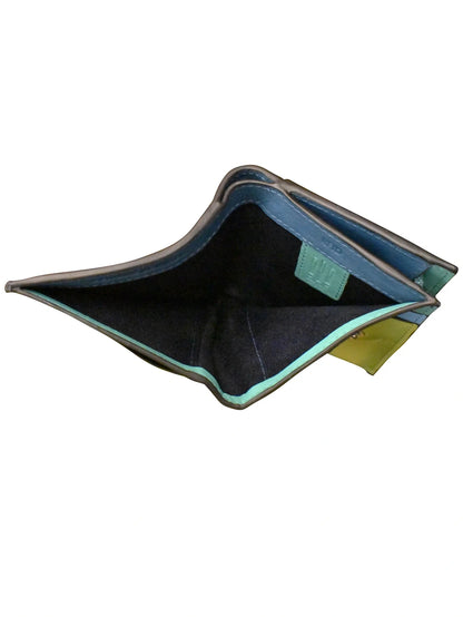 Wallet Small Snap Zipper Serenity Multi Leather 7177 