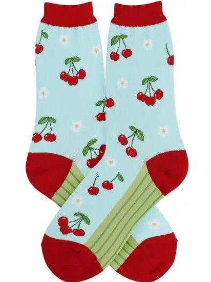 Women's Sock  Cherries 7184 