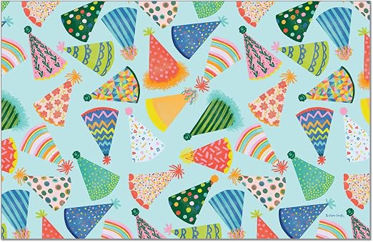 Paper Placemat Party Hats 24Pc 11x17" 172-00250