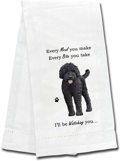 Towel  Labradoodle Dark 711-121a 