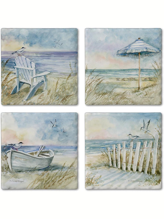 Coaster Coastal Sanctuary&nbsp; 4Pk 4x4" 05-03051