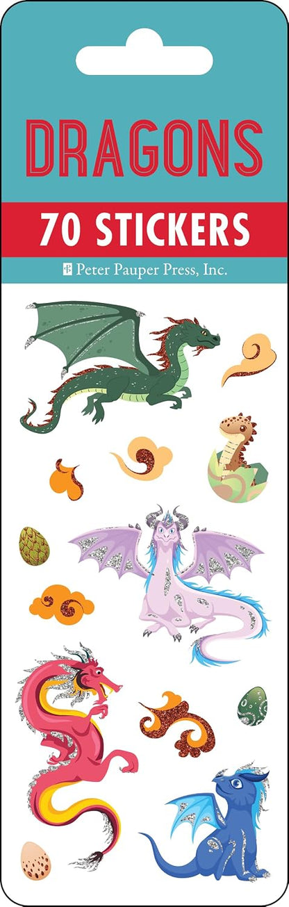Sticker Set Dragons 70pc 347121