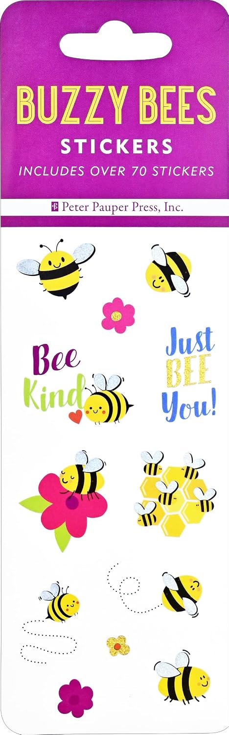  Sticker Set Buzzy Bee 70pc 341570