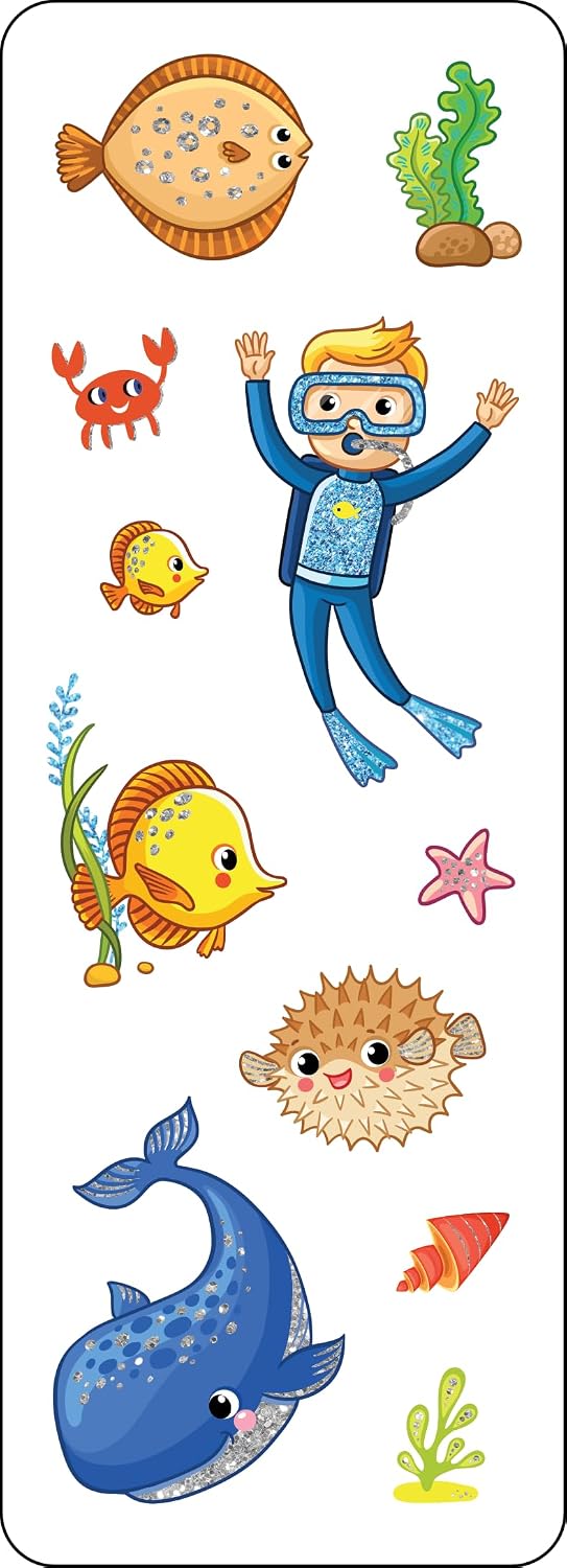  Sticker Set Under The Sea 70pc 342287