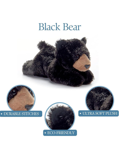 Zoologee- Scoopz Black Bear 8" 423900