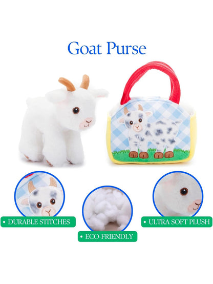 Purse & Plush Goat  724515