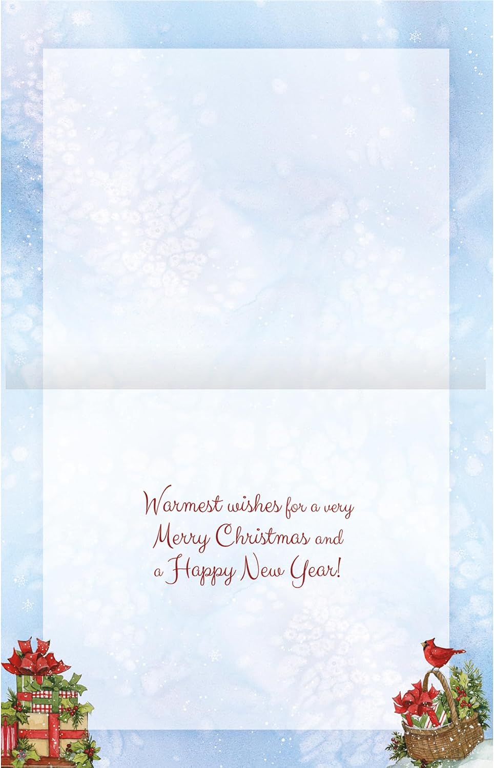 Card Christmas Winter Birds Assorted 18Pk  1008129