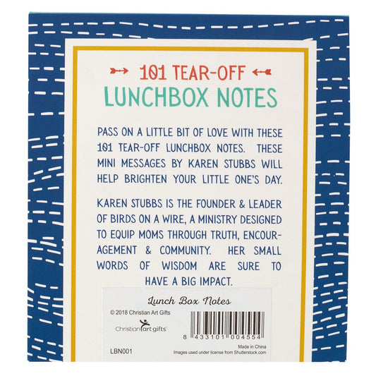 Book Lunch Box Notes 101 Tear Off Lbn001