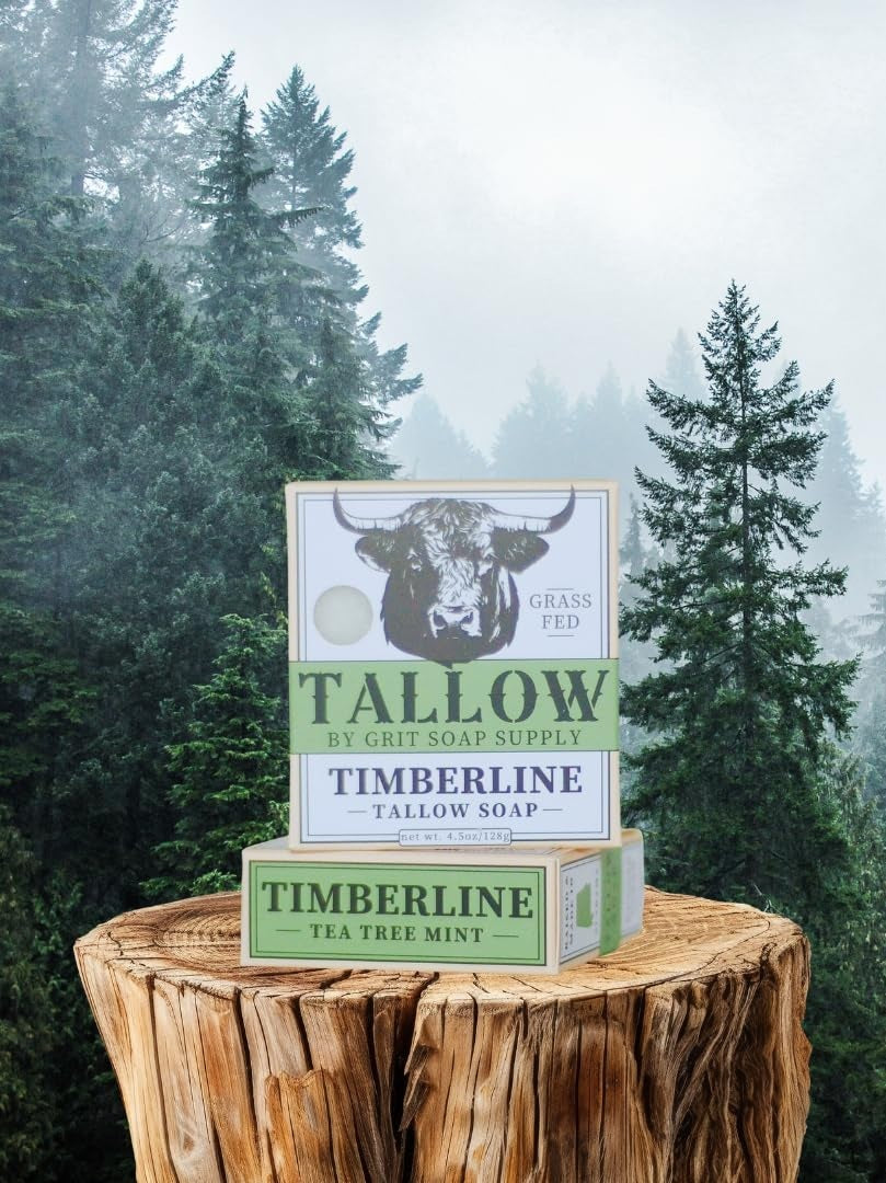 Bar Soap Timberline Tallow Soap Grit Soap Supply&nbsp; Tal-Timb