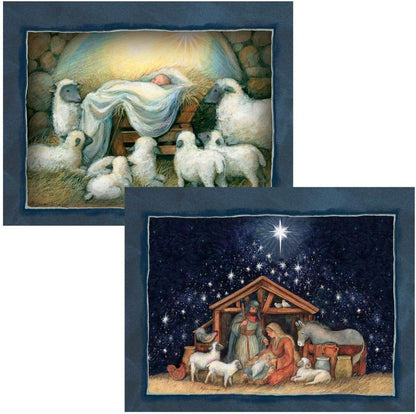 Lang-Card Christmas&nbsp; Nativity Assorted 18Pk&nbsp; 1008105