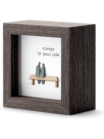 Shadow Box Always Be By Your Side 4x4x2" 70149 