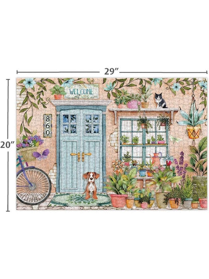 Lang-Puzzle House Plant Hideaway 1000Pc 5038072