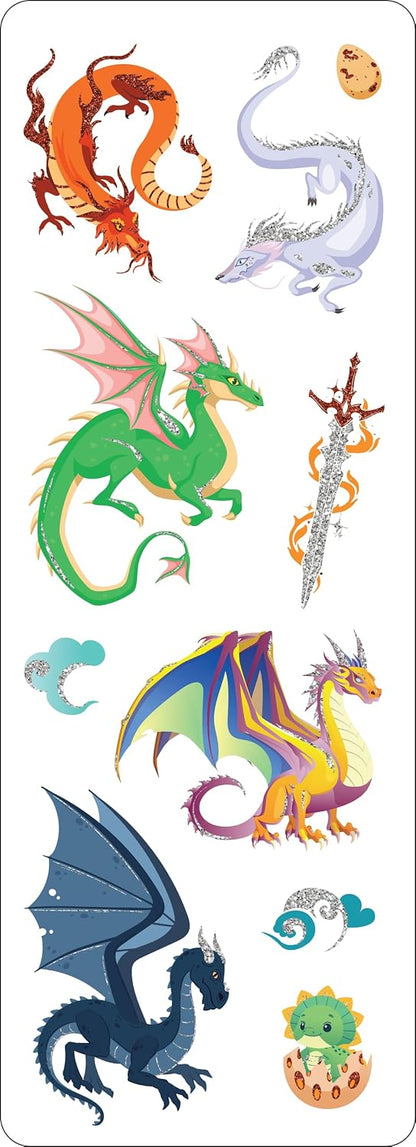 Sticker Set Dragons 70pc 347121