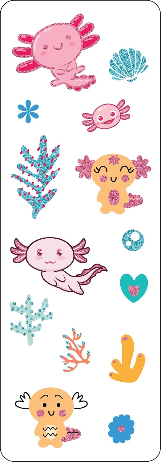 PeterPP- Sticker Set Axolotls 80pc 343727
