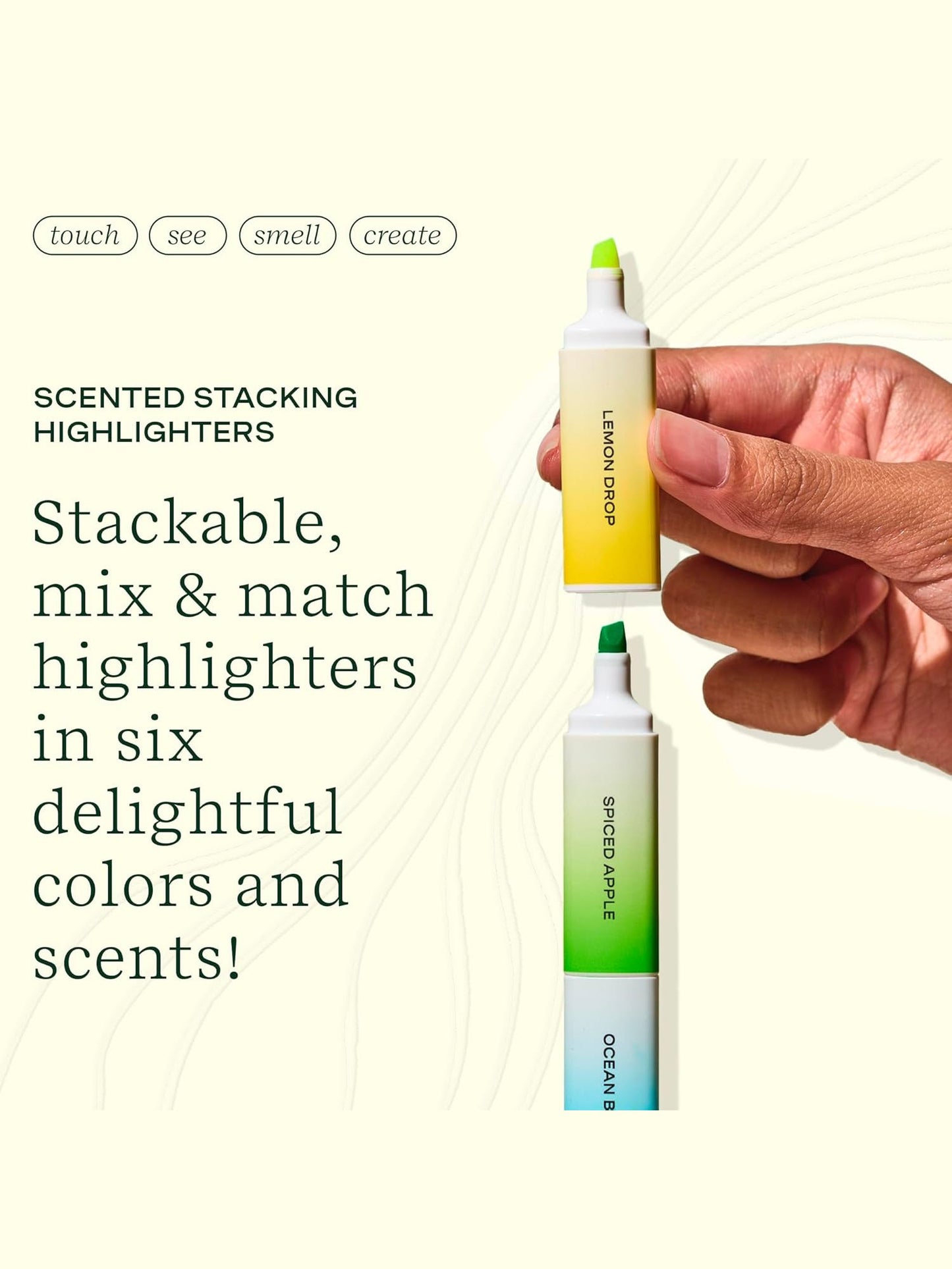 Scented High Lighter Pens&nbsp; 6 Fragrances 11