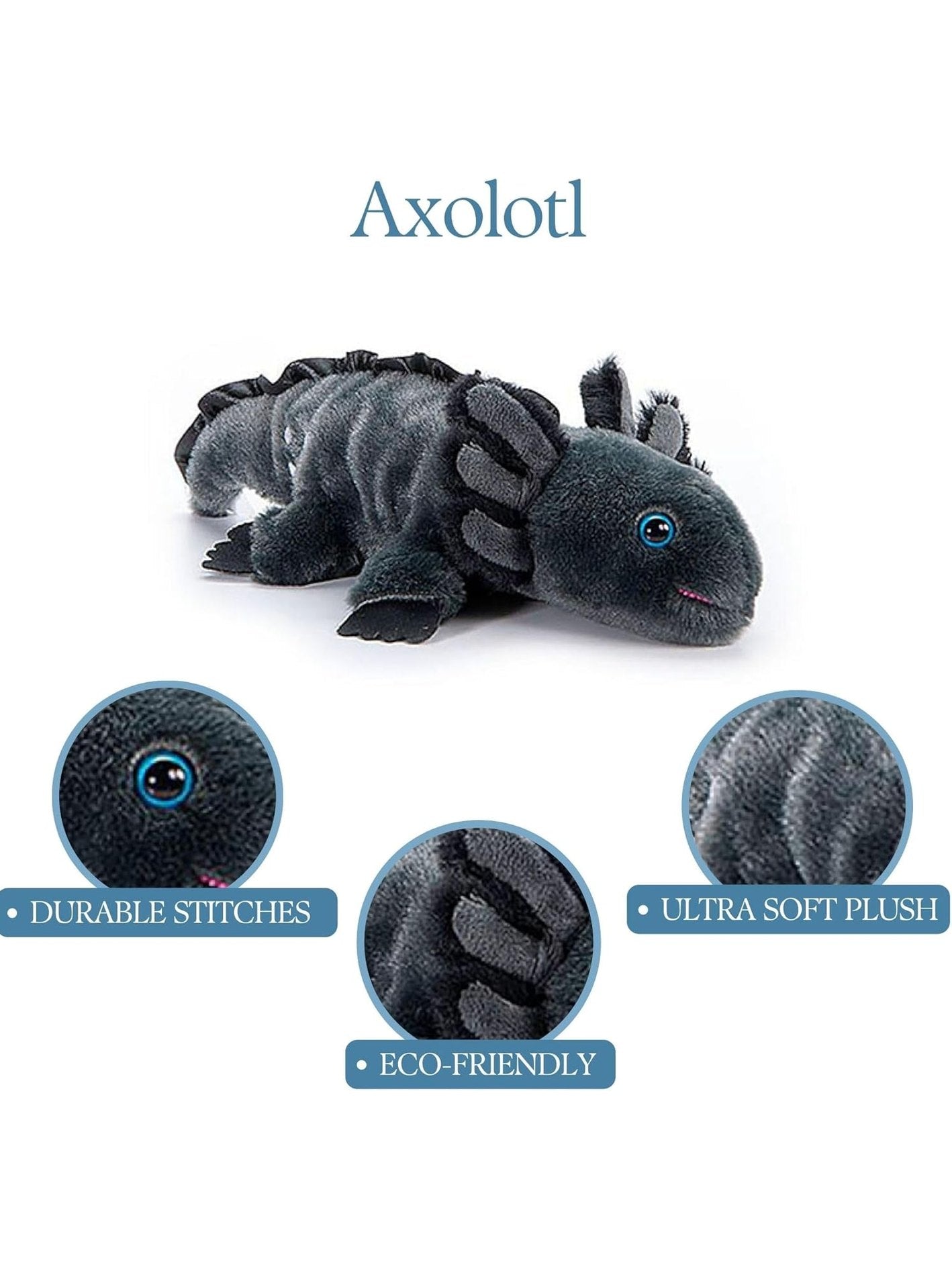 Scoopz Axoloti Black  8" 323928