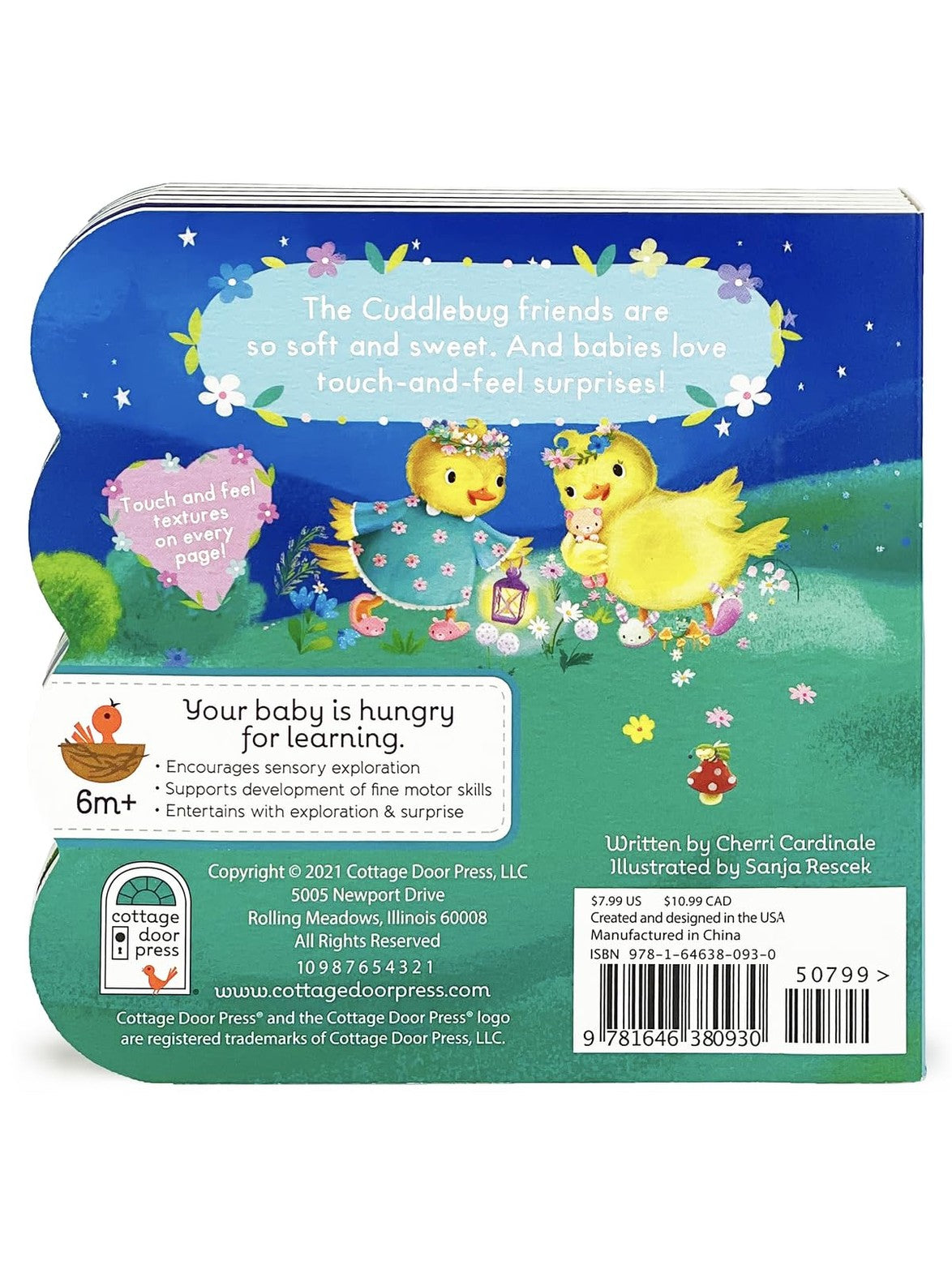 Book Finger Puppet Good Night Cuddle Bug Lane  Children 391078