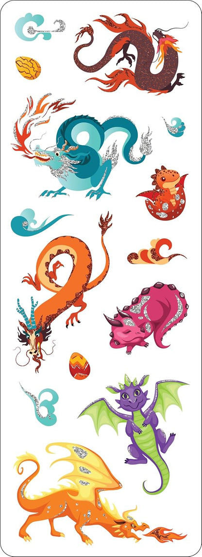 Sticker Set Dragons 70pc 347121
