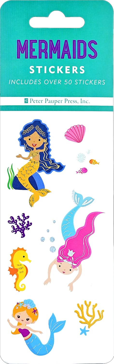  Sticker Set Mermaids 50pc 341594