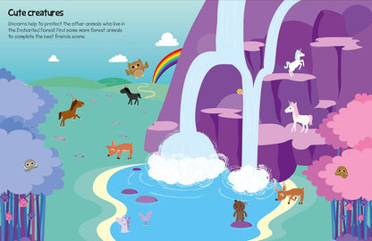 Sticker Book Horses &amp; Unicorns 555 Stickers Children's 391460