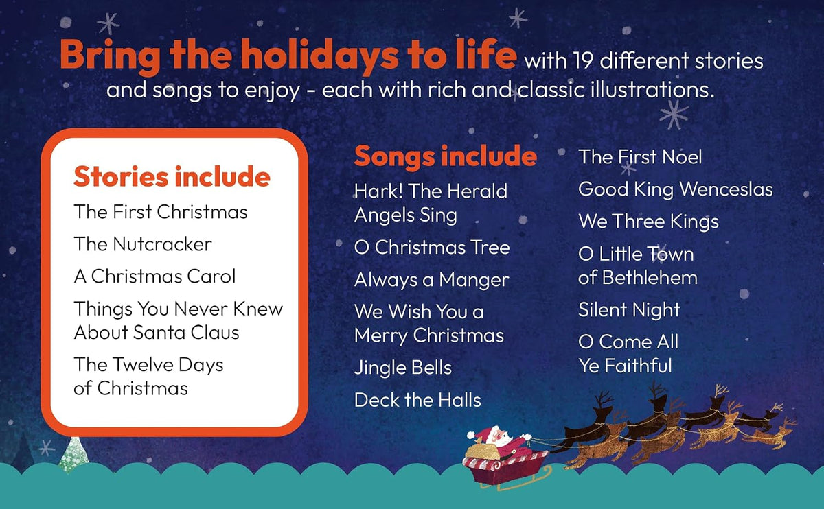 Book A Treasury Of Christmas Stories & Songs Children's