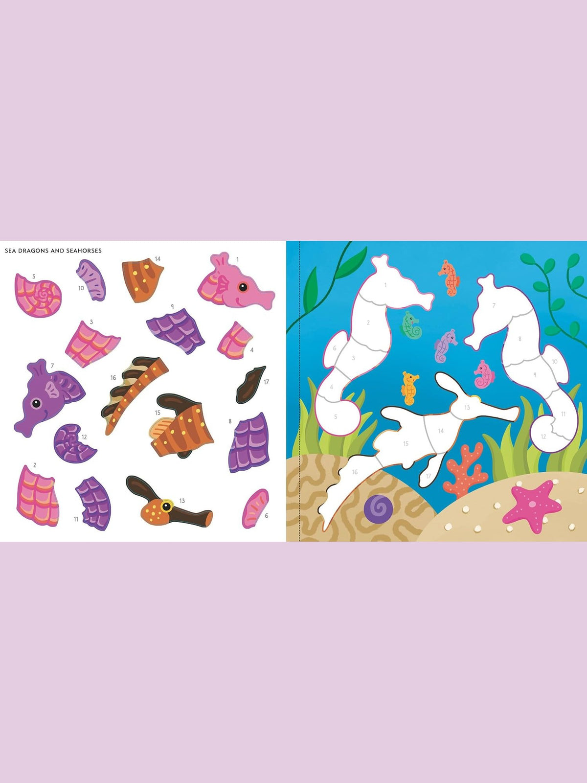 Color By Sticker&nbsp; At The Aquarium&nbsp; 14 Scenes&nbsp; 346148