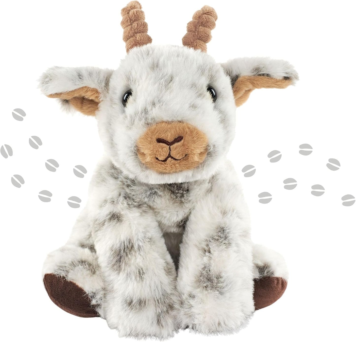 Wild Onez Speckled White Goat 8" 421101