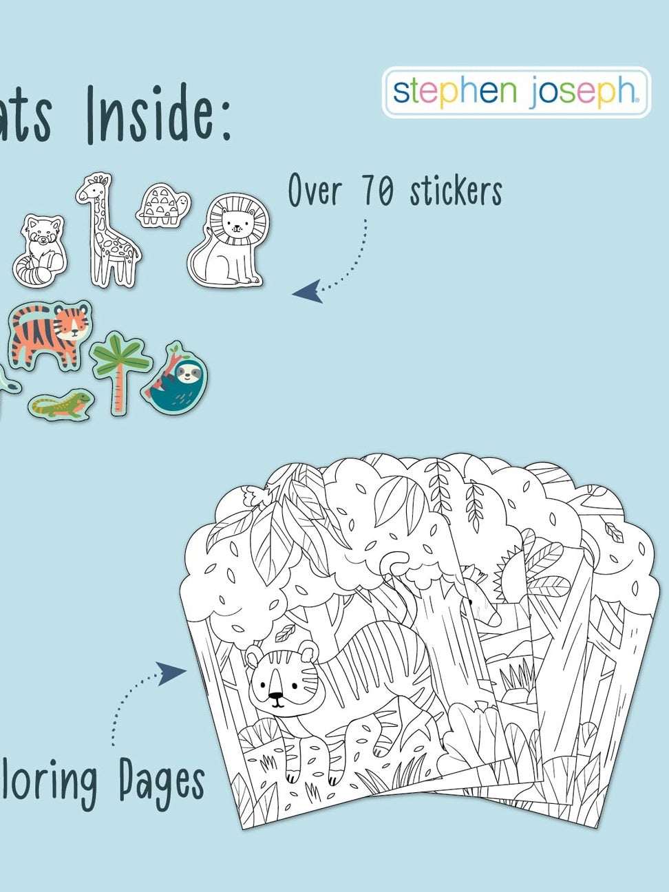 Sticker Activity Book Zoo&nbsp; Children's Sj-1186-34