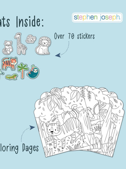 Sticker Activity Book Zoo&nbsp; Children's Sj-1186-34