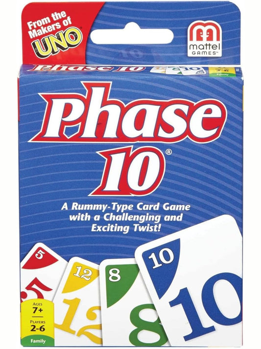 Phase 10 Card Game Mtlw4729