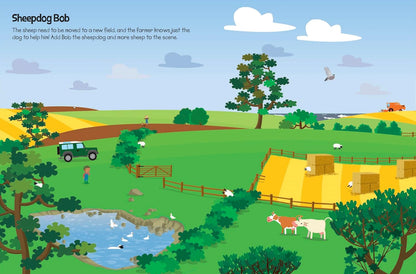 Sticker Book Farm Activity Book Children's 391462
