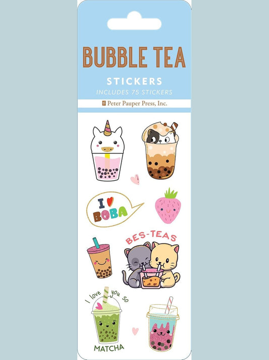  Sticker Set Bubble Tea 70pc 344625