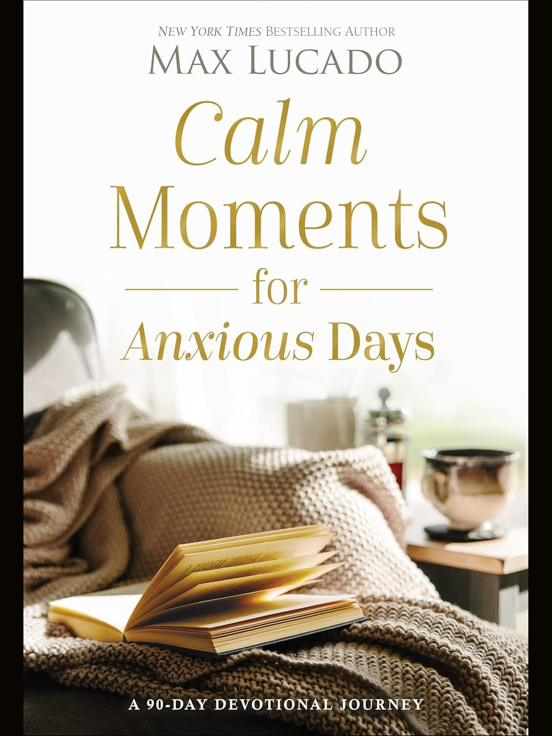 Devotional Book Calm Moments For Anxious Days Hard Cover