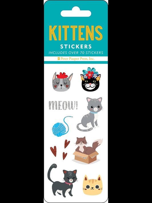 PeterPP- Sticker Set Kittens 74pc 340719