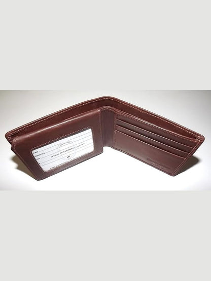 Wallet Bifold Toffee Rfid Blocking Mens 7751 