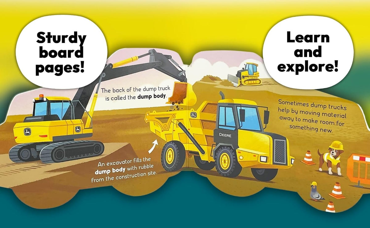 Book How A Dump Truck Works Board Book&nbsp; Children's 391321