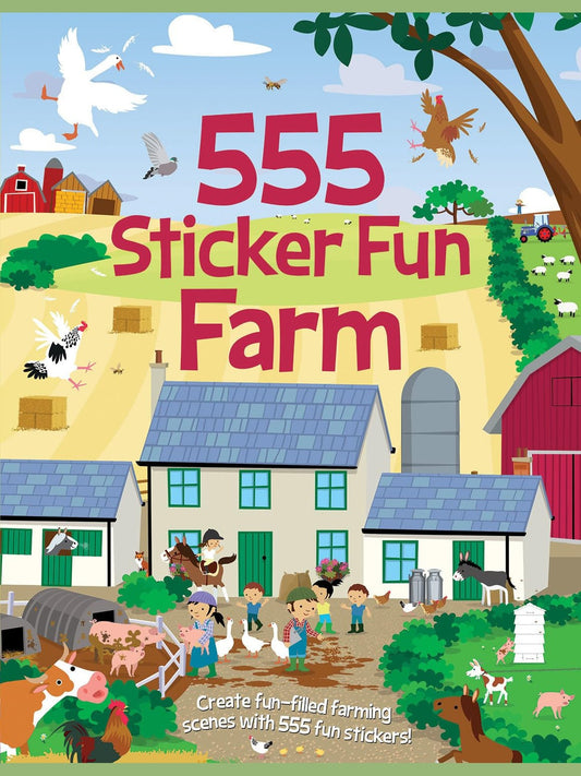 Sticker Book Farm Activity Book Children's 391462