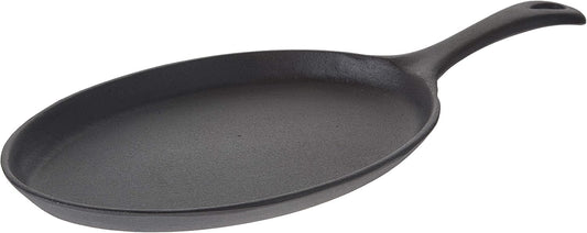 Skillet Cast Iron With Wooden Tray 7"x10" efajko1 