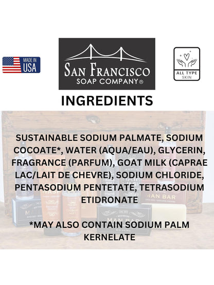 Soap Sandal Wood Musk Goats Milk 10oz Gsm4760