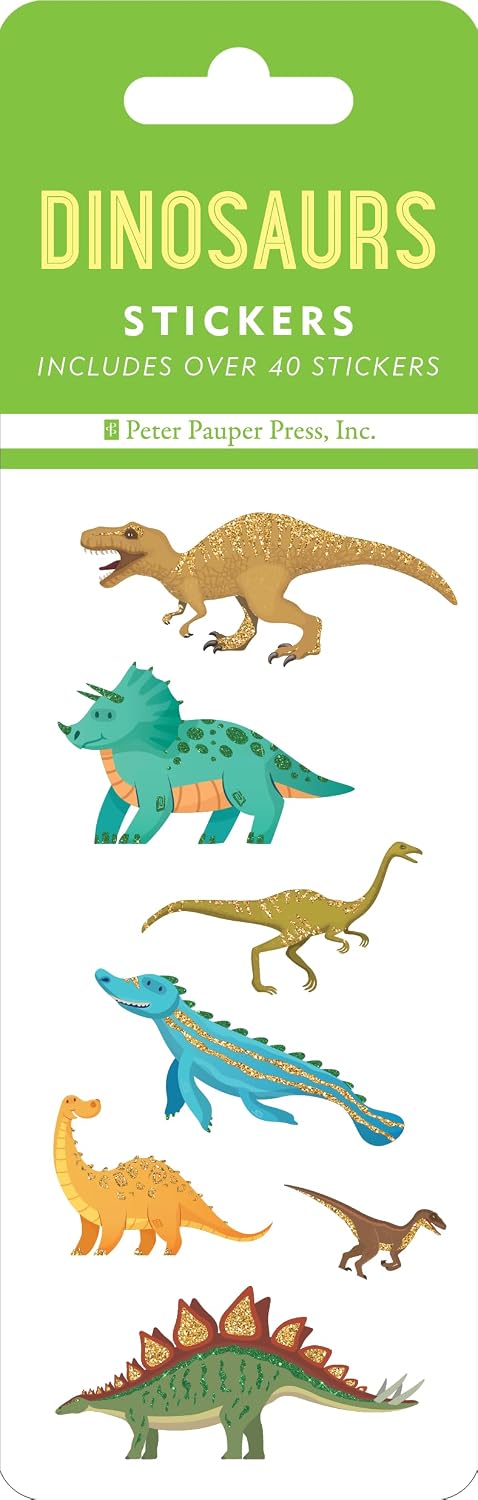  Sticker Set Dinosaurs 40pc 340672