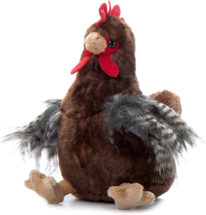 Zoologee- Wild Onez Chicken Brow Brown 8" 420156