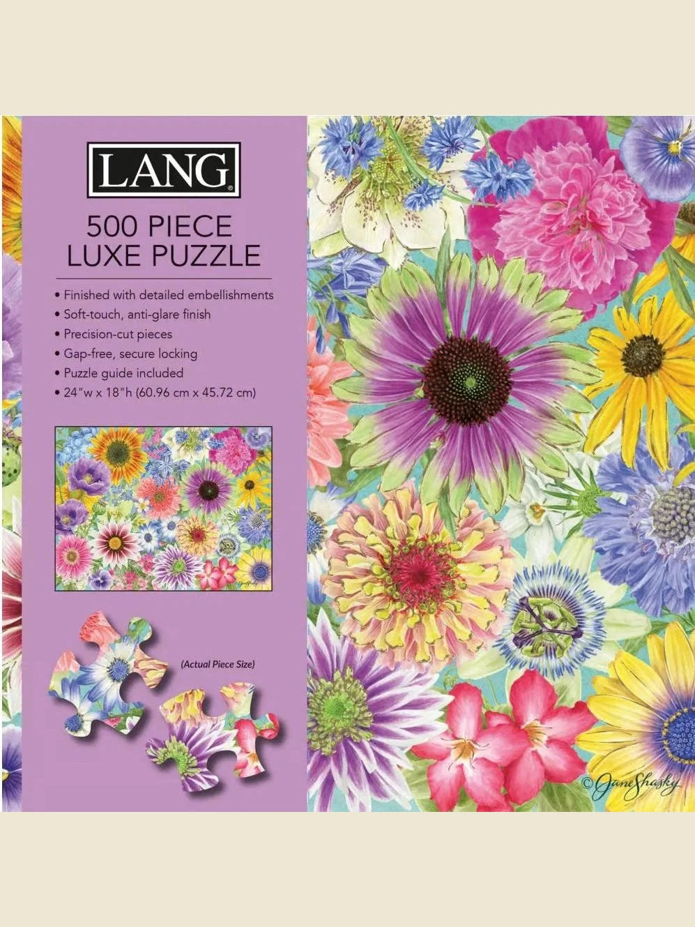 Puzzle  Botanical Inspirations Luxe 500Pc 5042008