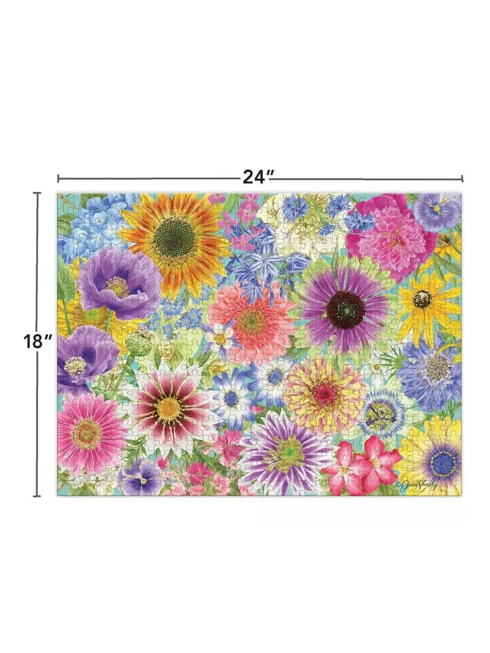 Puzzle  Botanical Inspirations Luxe 500Pc 5042008