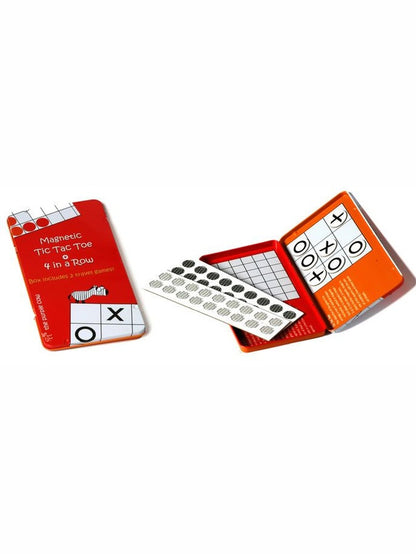 The Purple Cow-Magnetic Tic Tac Toe/4 In A Row&nbsp; Ideal For Traveling Game&nbsp; 018
