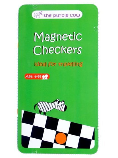 Magnetic Checkers  Ideal For Traveling Game  797