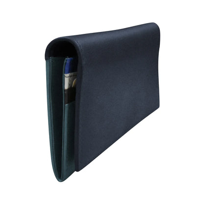 Denim Multi-Rosemary-Rfid Leather Wallet 