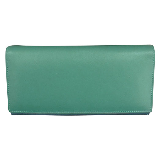 Serenity Multi -Rosemary  Rfid Leather Wallet 