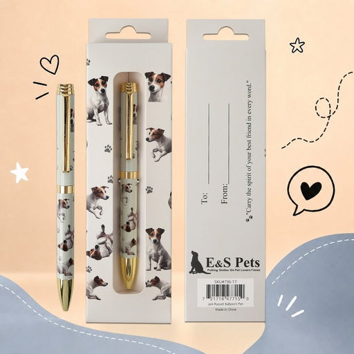 Pen Ball Point&nbsp; Jack Russell Gift Boxed 736-17