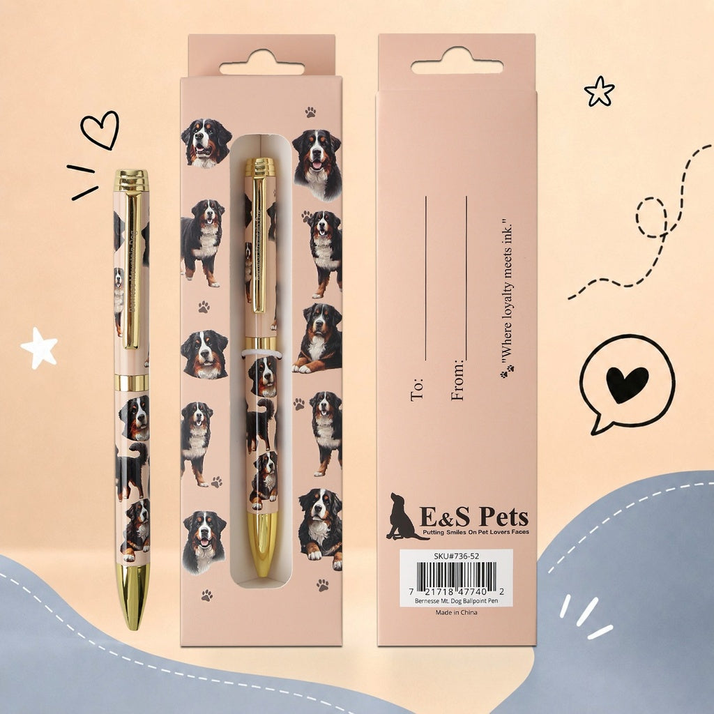 Pen Ball Point&nbsp; Bernesse Mt. Dog Gift Boxed 736-52