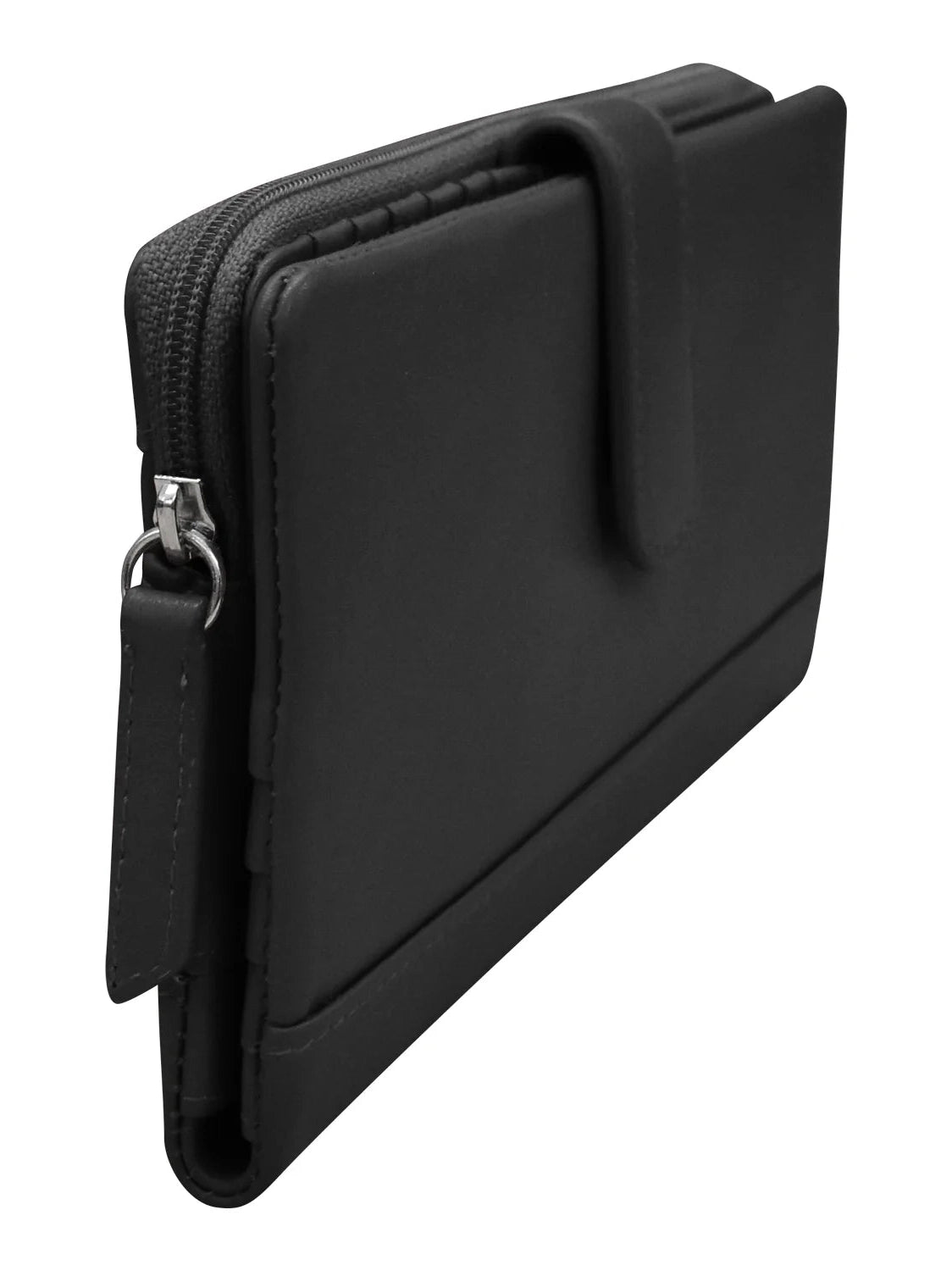 Wallet Smart Phone Black Rfid Leather 7420 